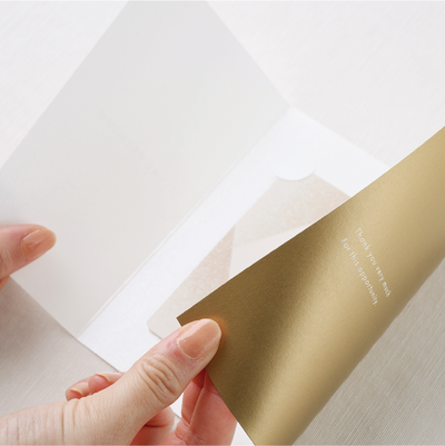 引き出物カード｜Luxe（リュクス）