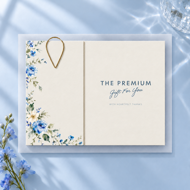 BLUE FLORAL 完成イメージ