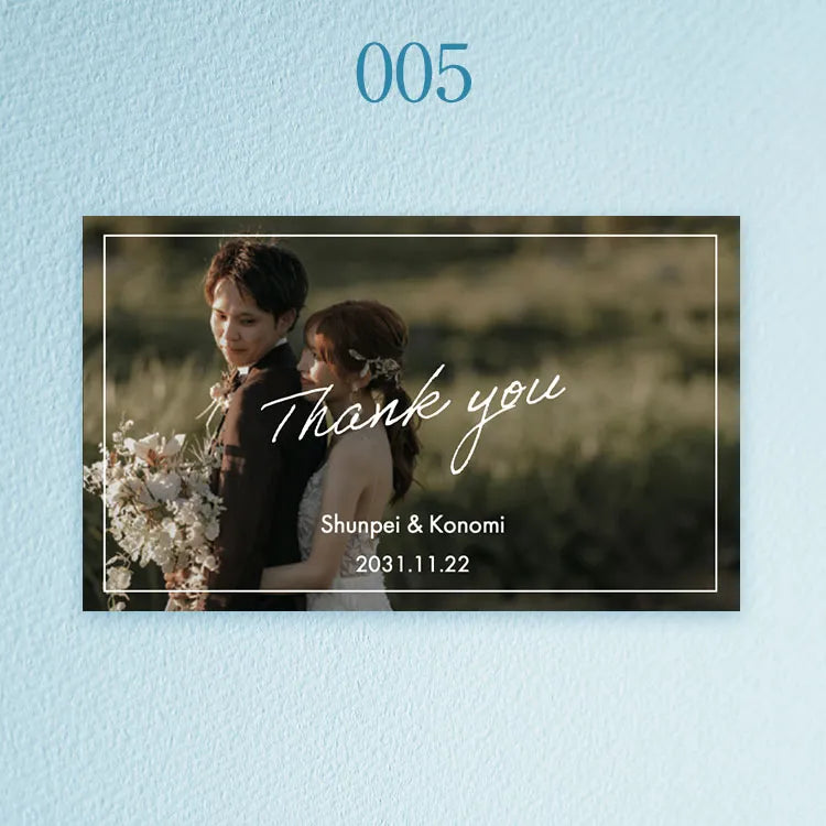 写真掲載オプション【デザイン選択式】（通常納期より+1週間〜）