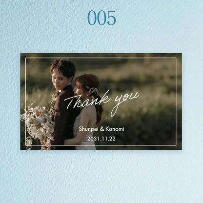 写真掲載オプション【デザイン選択式】（通常納期より+1週間〜）