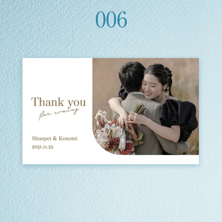 写真掲載オプション【デザイン選択式】（通常納期より+1週間〜）