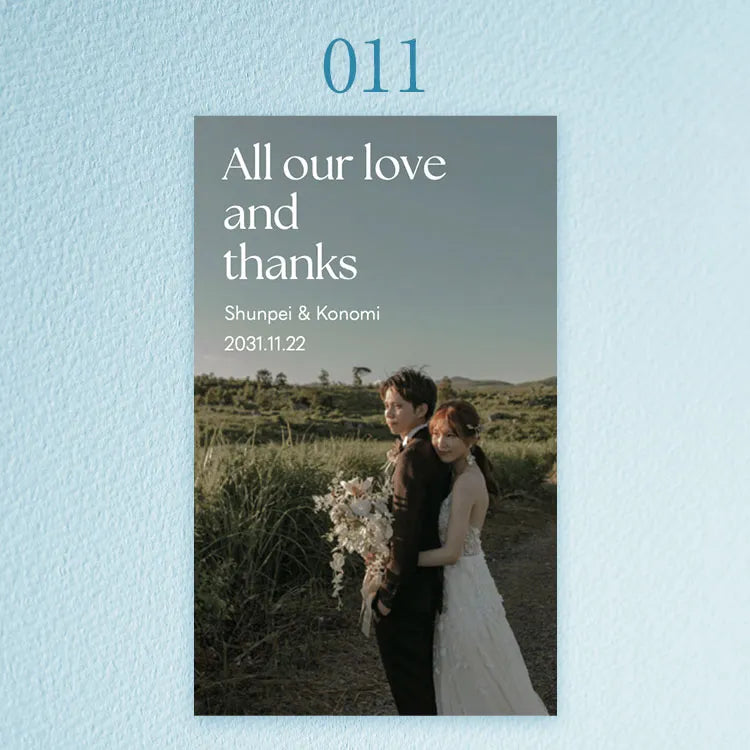 写真掲載オプション【デザイン選択式】（通常納期より+1週間〜）