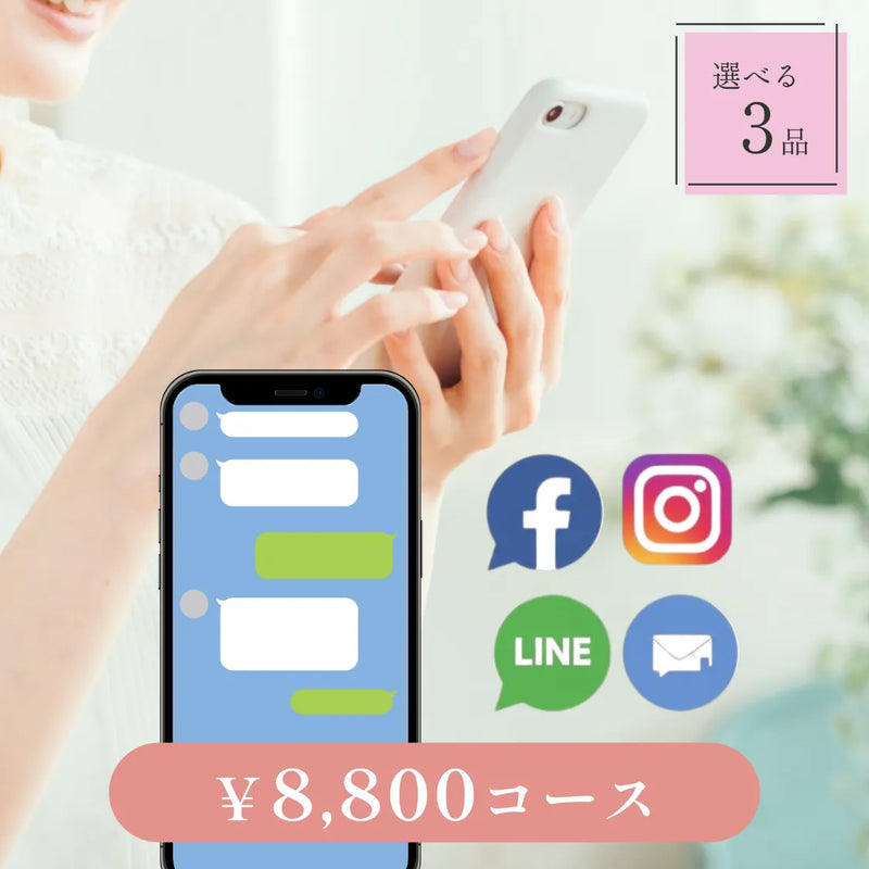 SNSで贈る【データ納品型】｜Nova（ノヴァ）｜3品セット｜8,800円コース｜掲載2,300点【fitau限定】
